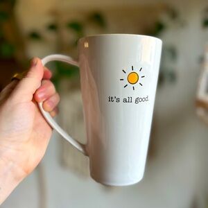 Large 10 Strawberry Street Tall Coffee Mug Cup Oversized Ceramic Tea Morning